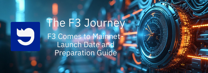 The F3 Journey: F3 Comes to Mainnet - Launch Date and Preparation Guide